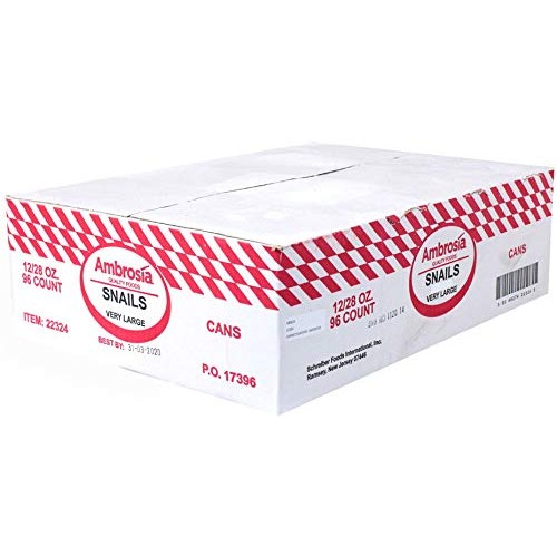 Savor Brands Large Snail, 28 Ounce -- 12 Per Case.
