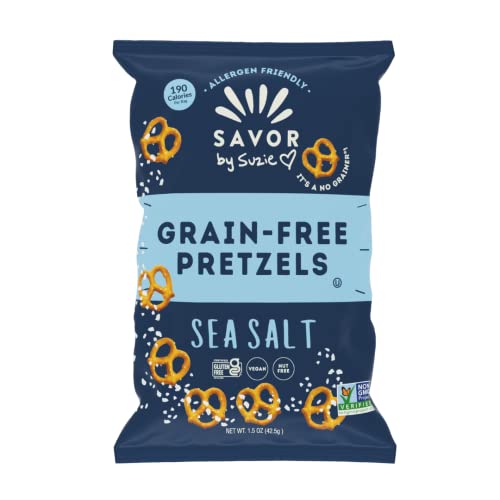 Savor by Suzie, Gluten-Free Pretzel Twists - Grain Free, Nut Fre...