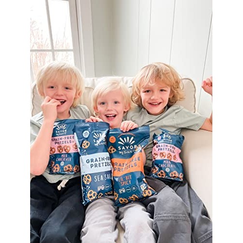 Savor by Suzie, Gluten-Free Pretzel Twists - Grain Free, Nut Fre...