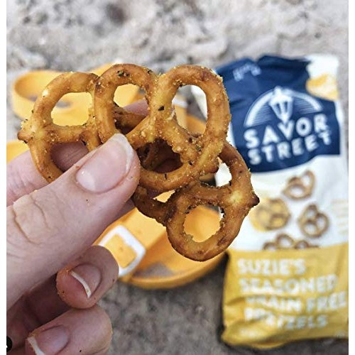 Savor Street Gluten-Free Pretzel Twists - Grain Free, Nut Free,