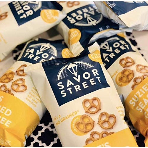 Savor Street Gluten-Free Pretzel Twists - Grain Free, Nut Free,