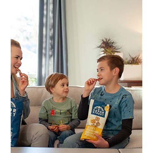 Savor Street Gluten-Free Pretzel Twists - Grain Free, Nut Free,