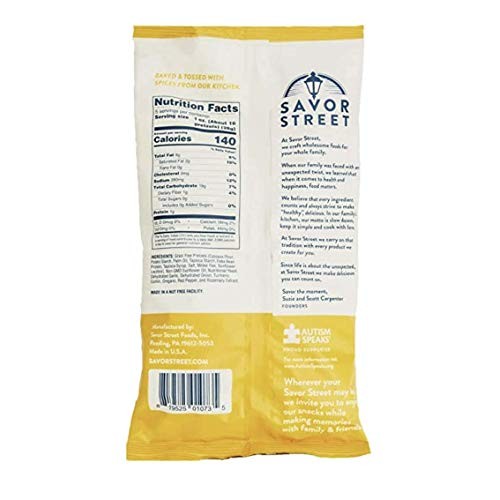 Savor Street Gluten-Free Pretzel Twists - Grain Free, Nut Free,