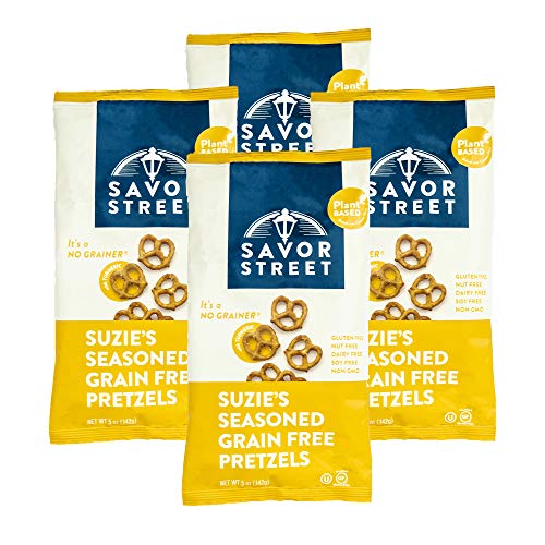 Savor Street Gluten-Free Pretzel Twists - Grain Free, Nut Free,