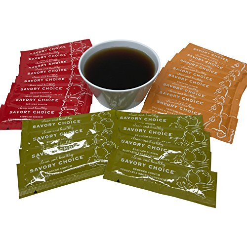 Reduced Sodium Broth Variety Pack 8 Each Beef, Chicken And Veget