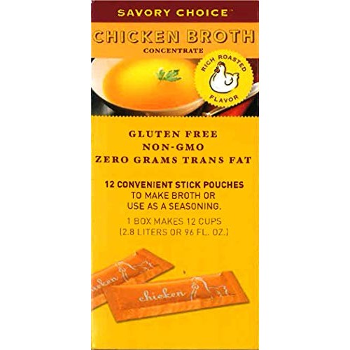 Savory Choice Chicken Broth Concentrate, 5.1 Ounce Box