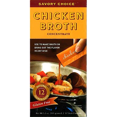 Savory Choice Chicken Broth Concentrate, 5.1 Ounce Box