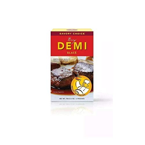 Savory Choice Beef Demi Glace Reduction Sauce Packet 75Gr Pack