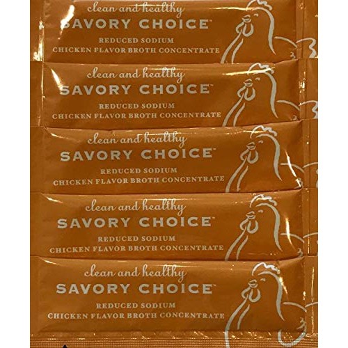 Savory Choice Chicken Broth Concentrate, 5.1 Ounce Pack Of 2
