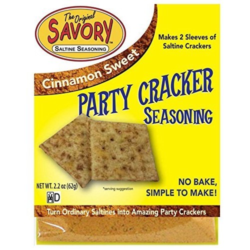 Savory Saltine Seasoning Bundle, 2.2 Ounce, Cinnamon Toast Swee