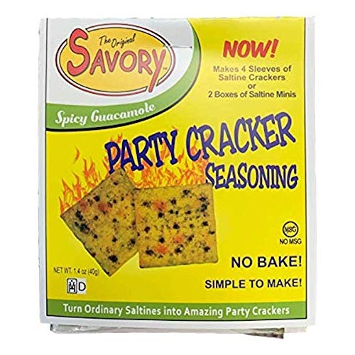 The Original Savory Saltine Seasoning, 1.4 Ounce, Spicy Guacamol