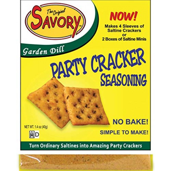 Savory Saltine Seasoning, 1.4 Ounce, All Flavors Sampler Set, 5
