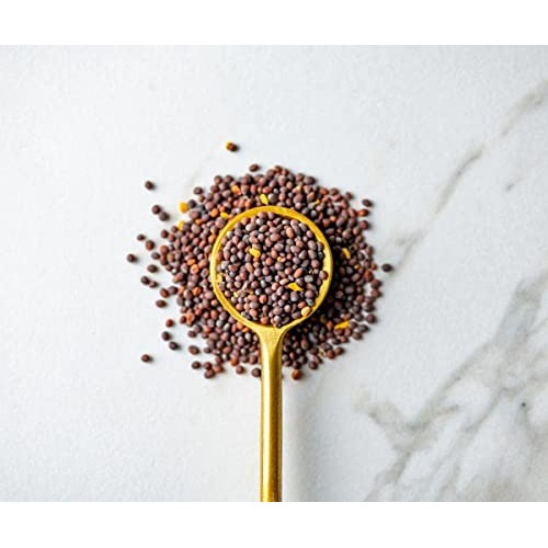 Savory Spice Brown Mustard Seeds - Whole Brown Mustard Seeds for...