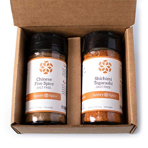 Savory Spice Asian Chinese 5 Spice And Togarashi 7 Spice Set