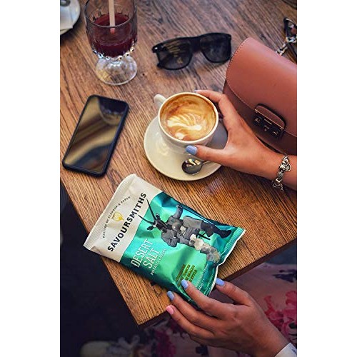 Savoursmiths Hand Cooked Potato Chips, Desert Salt, Gluten Free,