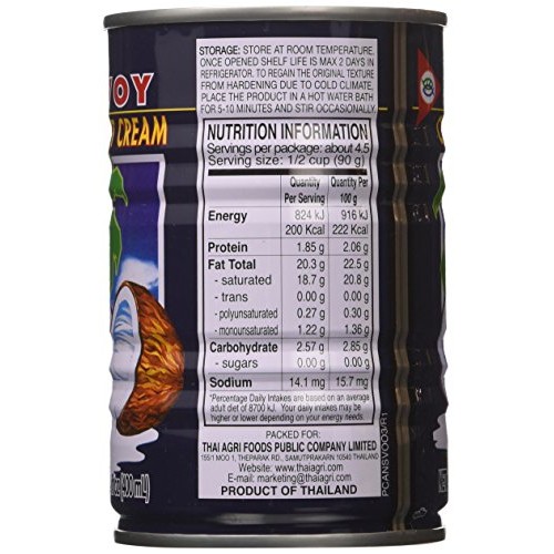 Savoy Coconut Cream 400Ml Pack Of 6