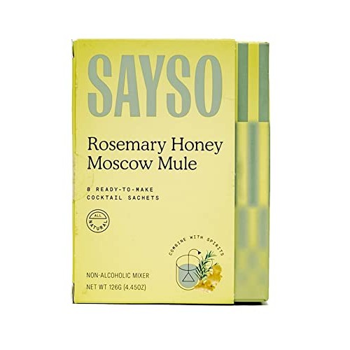 SAYSO Cocktail Tea Bags - Instant Cocktail Mixers or Mocktail Mi...