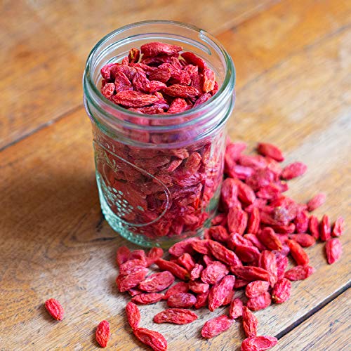 Sb Organics Premium Juicy Large Organic Goji Berries - Nutrient