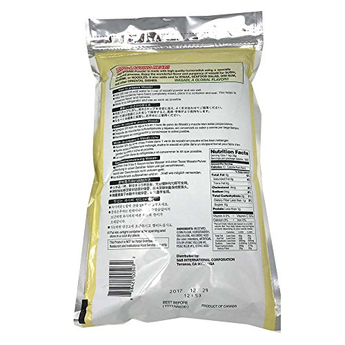 Hot Wasabi Powder 2.2 Lbs No Gluten