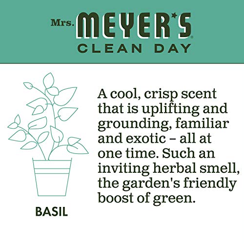 Mrs. Meyers Hand Soap Refill, Made with Essential Oils, Biodegr...