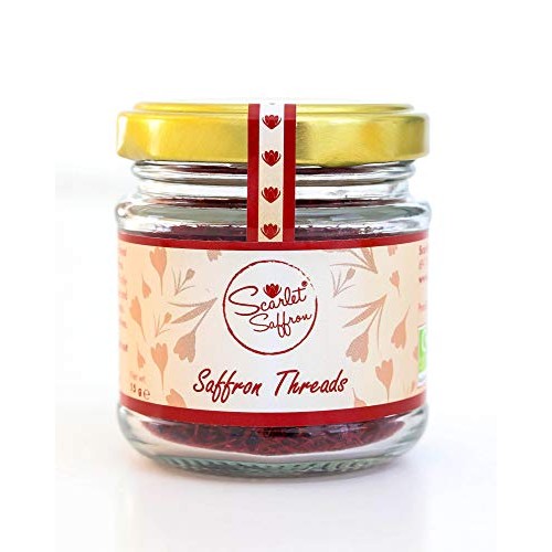 15 Grams 0.53Oz Of Finest Natural Red Saffron Threads, No Addi