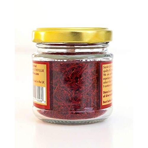 15 Grams 0.53Oz Of Finest Natural Red Saffron Threads, No Addi