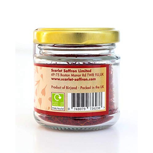 15 Grams 0.53Oz Of Finest Natural Red Saffron Threads, No Addi