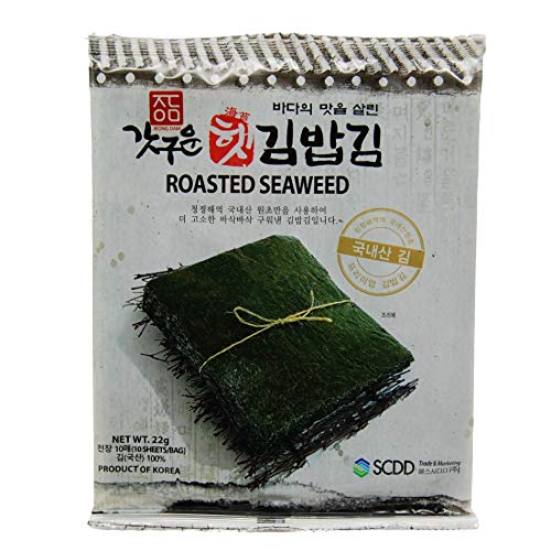 Scdd Jeong Damroasted Seaweed For Rice Roll From South Korea Hea
