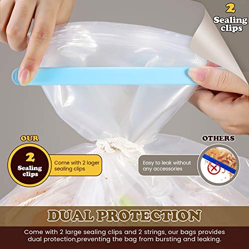 Turkey Brining Bag, 26×22, 2 Pack, Extra Large Brine Bag With