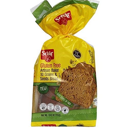 Schar New Gluten Free, Artisan Baker 10 Grains &Amp; Seeds Bread, 13