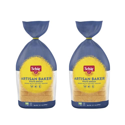 Schar Gluten Free Artisan Baker White Bread, 2 Count