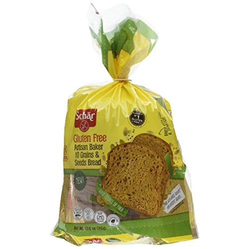 Schar Gluten Free Artisan Baker 10 Grain &Amp; Seeds Bread, 6 Count