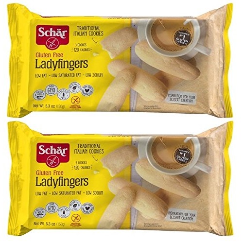 Ladyfingers - Naturally Gluten-Free And Wheat-Free - 5.3 Oz Each