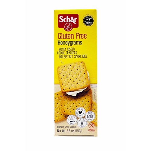 Schar Cookie Honeygrams, 5.6 Oz [Pack Of 12]
