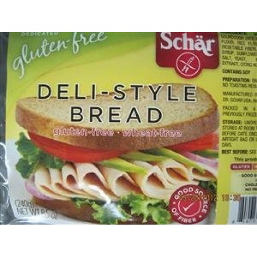 Schar: Deli-Style Bread Gluten Free, 8.5 Oz