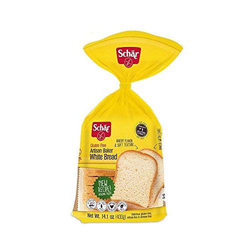 Schar Artisan Baker White Bread Loaf, Gluten-Free, 14.1 Ounce Lo