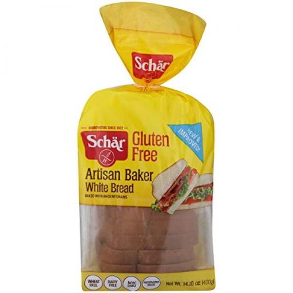 Schar Artisan White Bread, Gluten Free, 14.1 Oz