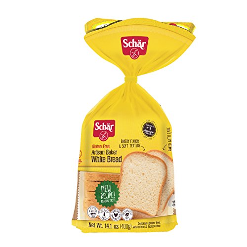 Schar Gluten-Free Artisan Baker White Bread 14.1 Ounce 6 Pack