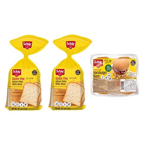 Schar Gluten Free Bread Variety Pack, 3 Count