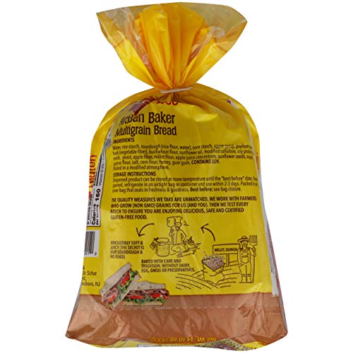 Schar Multigrain Bread, 14.10 Loaf Pack Of 3