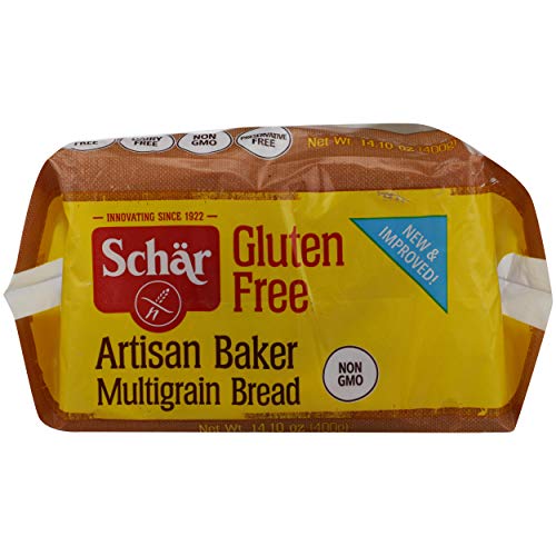 Schar Multigrain Bread, 14.10 Loaf Pack Of 3