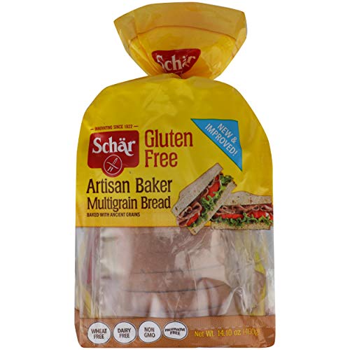 Schar Multigrain Bread, 14.10 Loaf Pack Of 3
