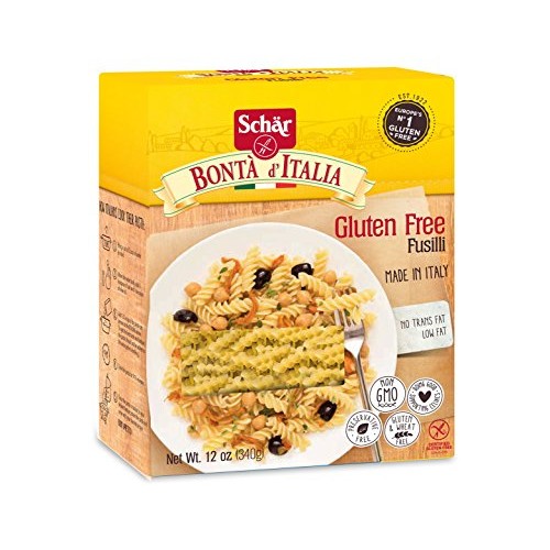 Schar Naturally Gluten-Free Fusilli, 12-Ounce Boxes Pack Of 5