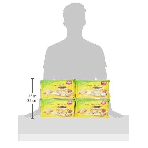 Schär Gluten Free Ladyfingers, 5.3 Oz., 4-Pack