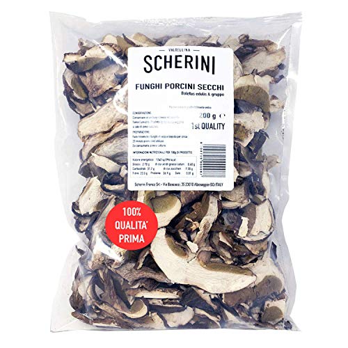 Scherini Italy - Dried Porcini Mushroom 1St Quality - 200G/0,44L