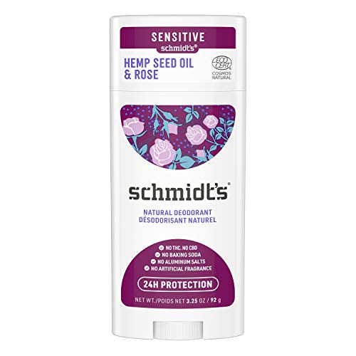 Schmidts Aluminum Free Natural Deodorant For Women And Men, Hem