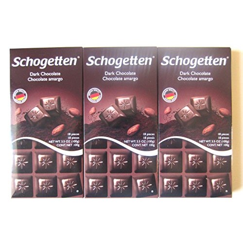 Schogetten German Dark Chocolate Pack Of 6