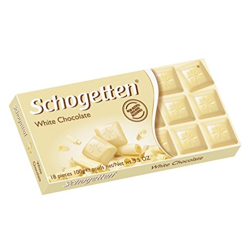 Schogetten German Chocolate Pack of 3 White Chocolate,100 grams