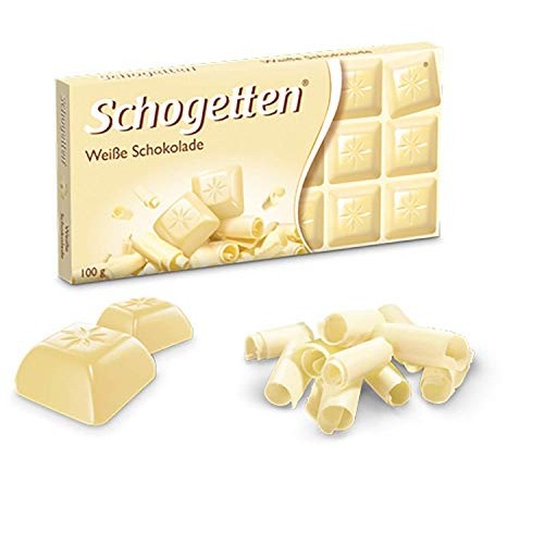 Schogetten White Chocolate Bar Candy Original German Chocolate 1...