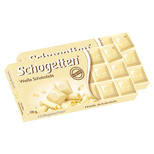 Schogetten White Chocolate Bar Candy Original German Chocolate 1...